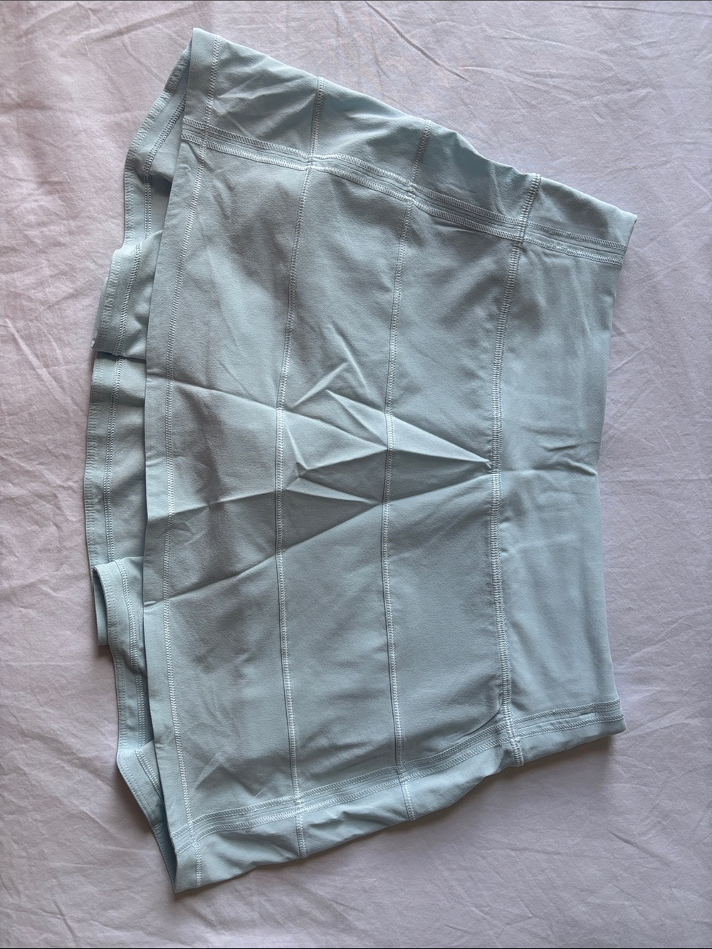 Lululemon Pace Rival Mid-Rise Skirt in Powder Blue (Size 4) - Picture 2 of 4